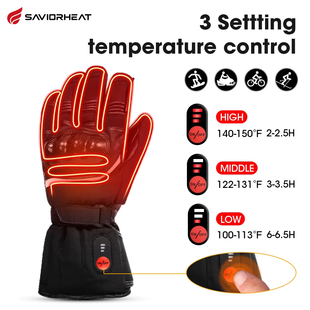Heat Resistant Glove - Salvador calor 100% luvas da motocicleta