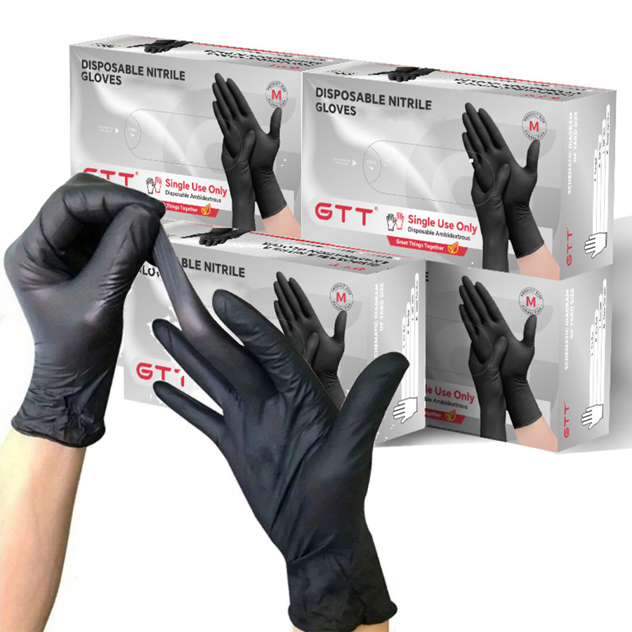 Exam Glove Nitrile - 100-800 Unidades de Luvas Descartáveis de