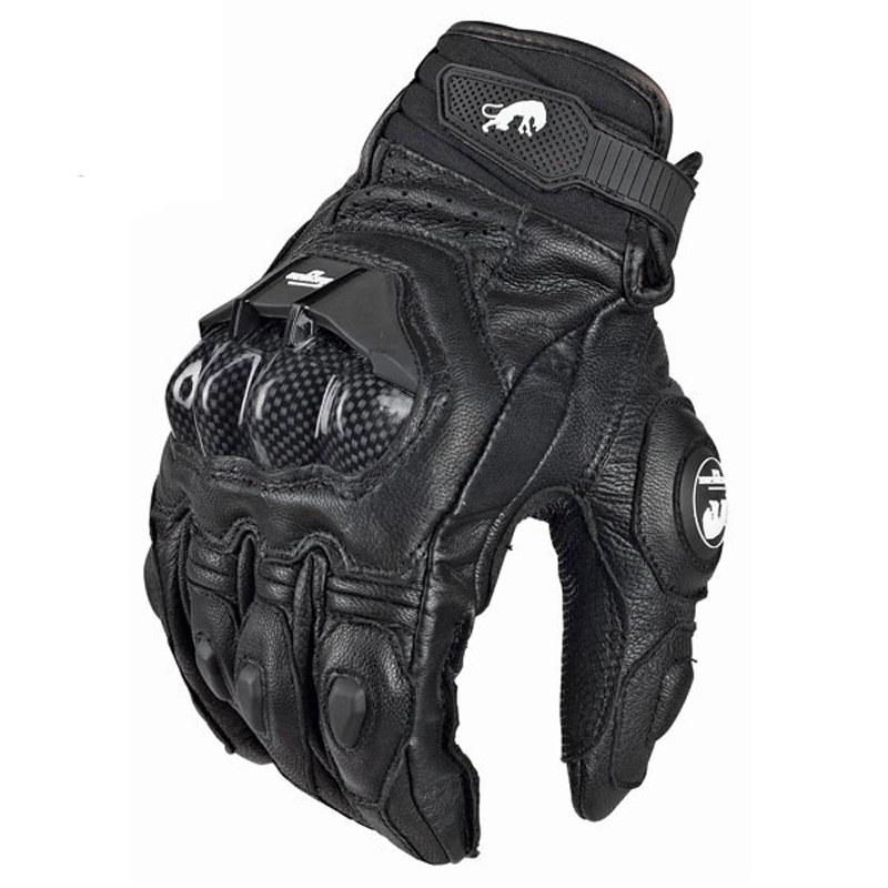 Leather Driving Glove - Homens 4 temporada condução supertech preto