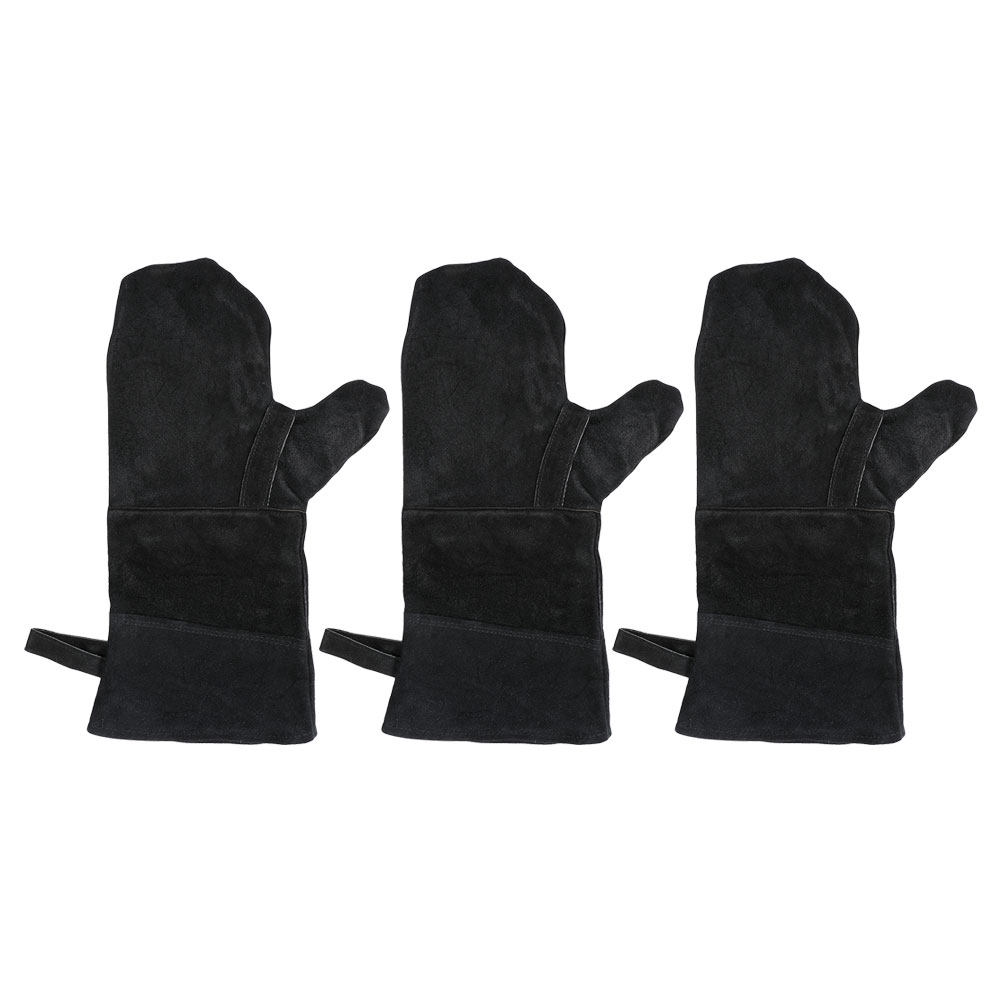 Luvas de forno pretas resisten - Heat Resistant Glove avaliação e preço