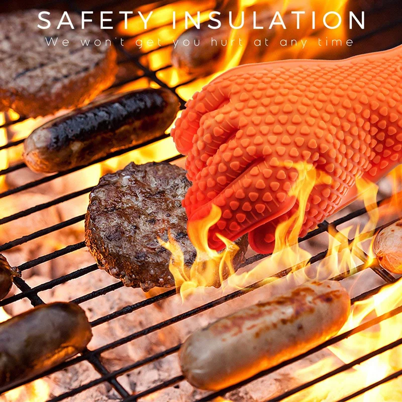 Luvas de silicone para churras - Oven Mitt Silicone avaliação e preço