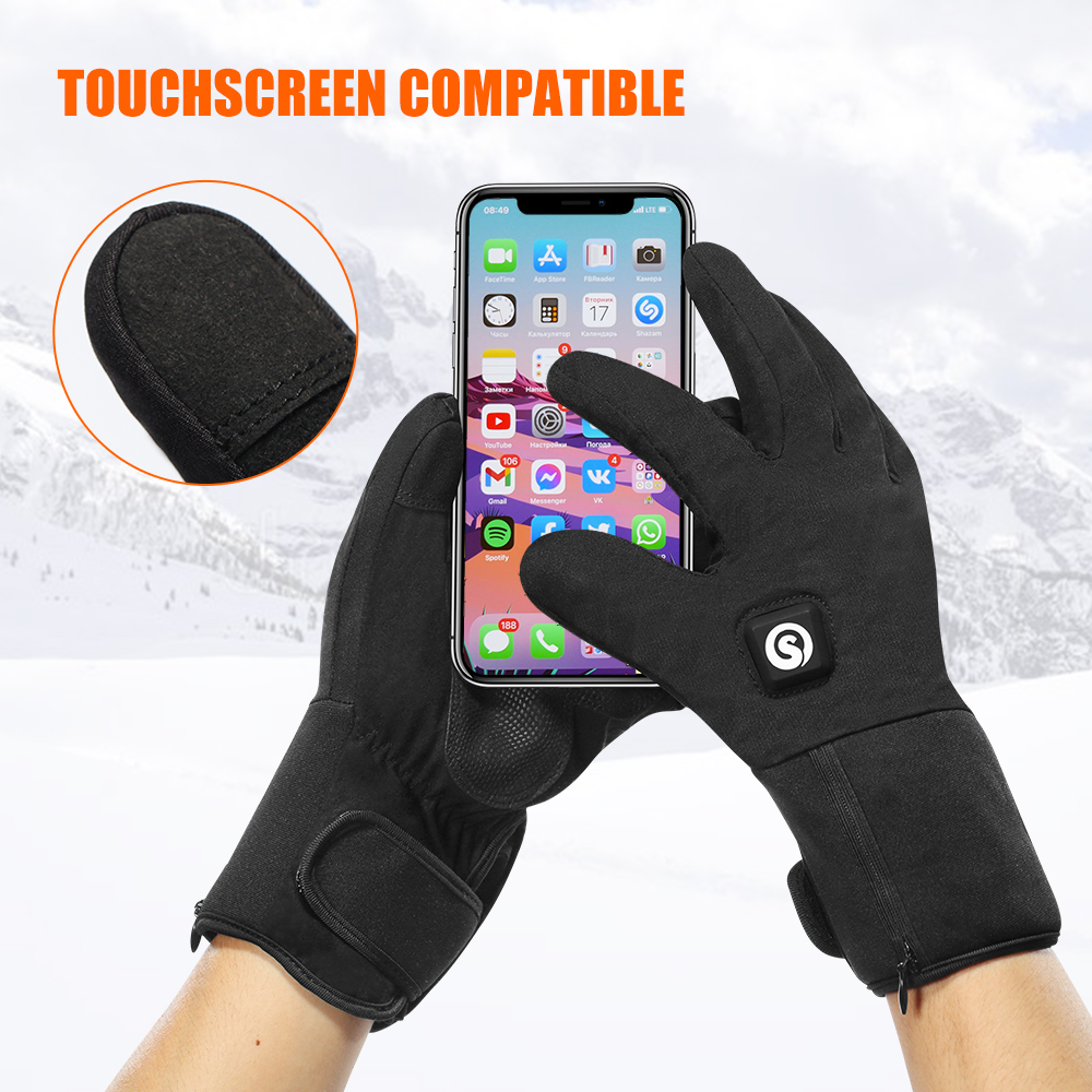 Luvas de motocicleta aquecidas - Ski Glove Waterproof avaliação e preço