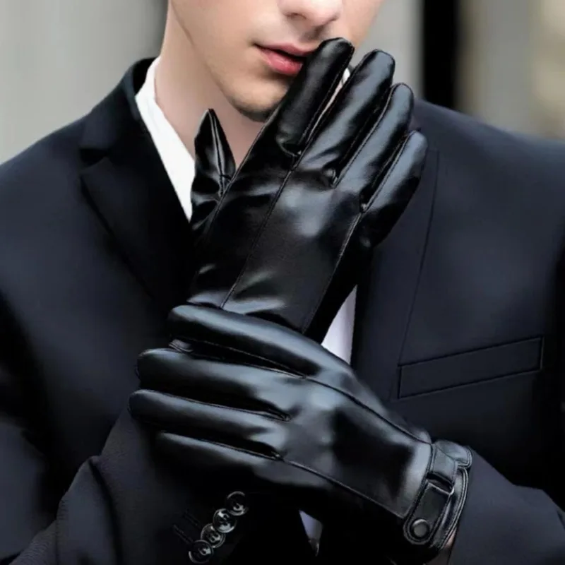 Luvas masculinas simples avanç - Leather Driving Glove avaliação e preço